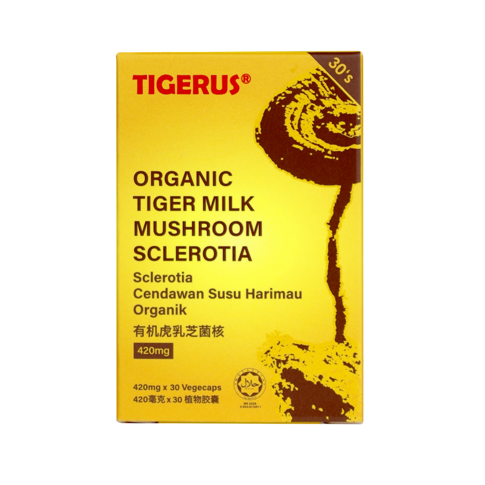 TIGERUS TIGER MILK MUSHROOM 420MG 30S