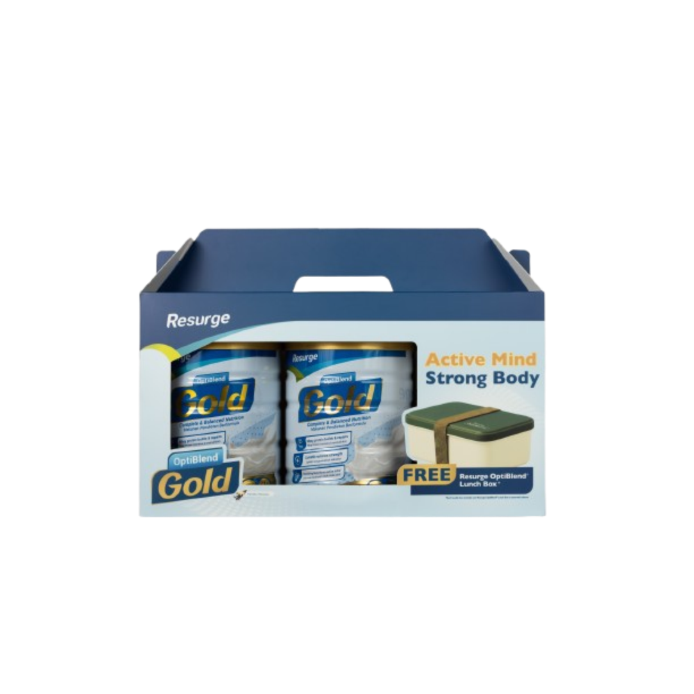 RESURGE OPTIBLEND GOLD VANILLA 800G 2S + PREMIUM