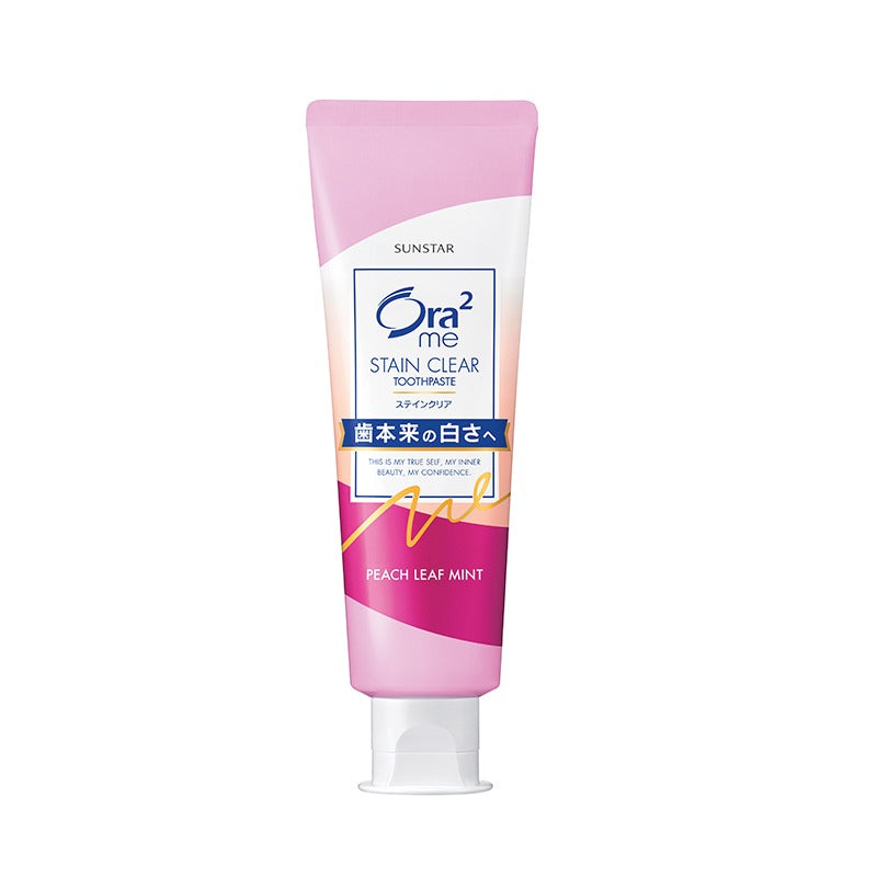 ORA2 ME STAIN CLEAR DENTALPASTE PEACH LEAF MINT 140G