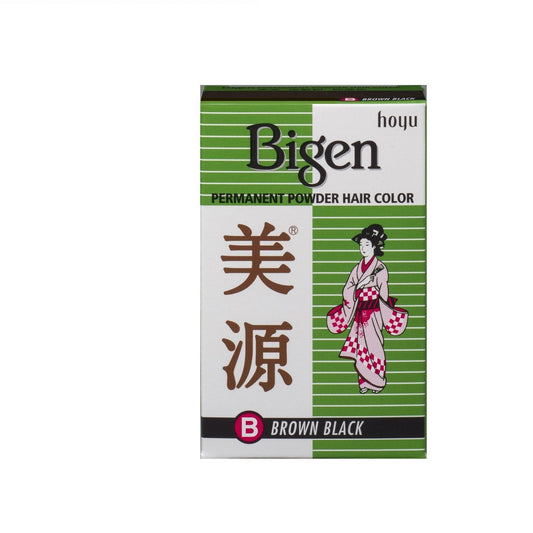 BIGEN POWDER B HAIR DYE BROWN BLACK