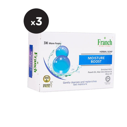 FRANCH HERBAL BAR SOAP 100G 3S