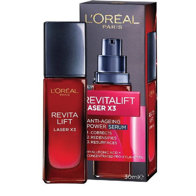 LOREAL REVITALIFT TRIPLE ACTION RENEWING ANTI-AGING SERUM 30ML