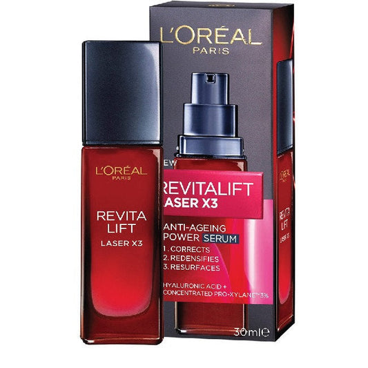 LOREAL REVITALIFT TRIPLE ACTION RENEWING ANTI-AGING SERUM 30ML