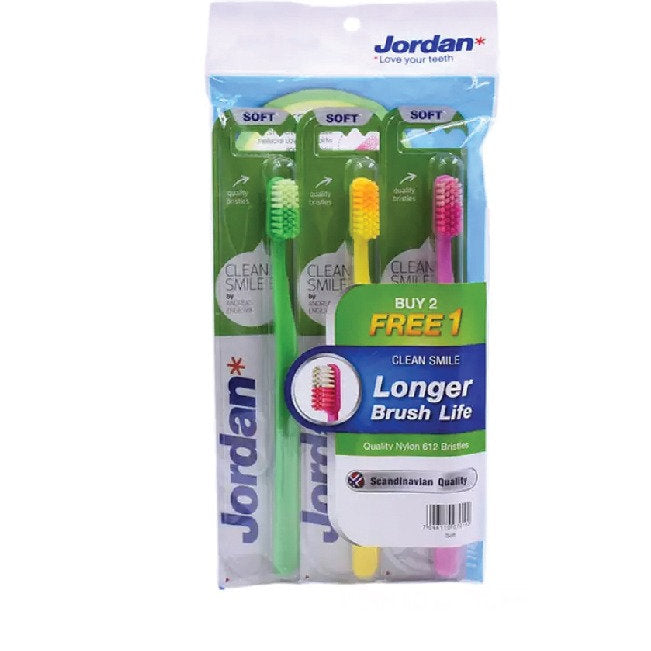 JORDAN TOOTHBRUSH CLEAN SMILE SOFT (B2F1)