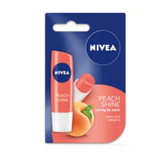 NIVEA LIP FRUITY SHINE PEACH 4.8G