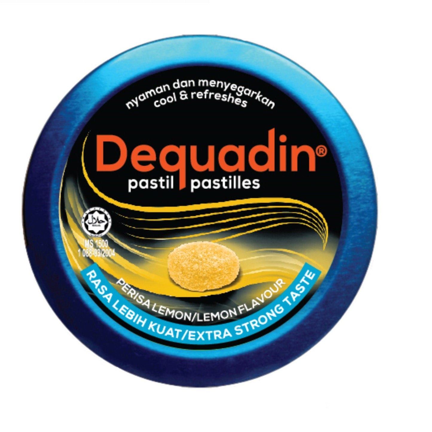 DEQUADIN PASTILLE EXTRA STRONG LEMON 46G