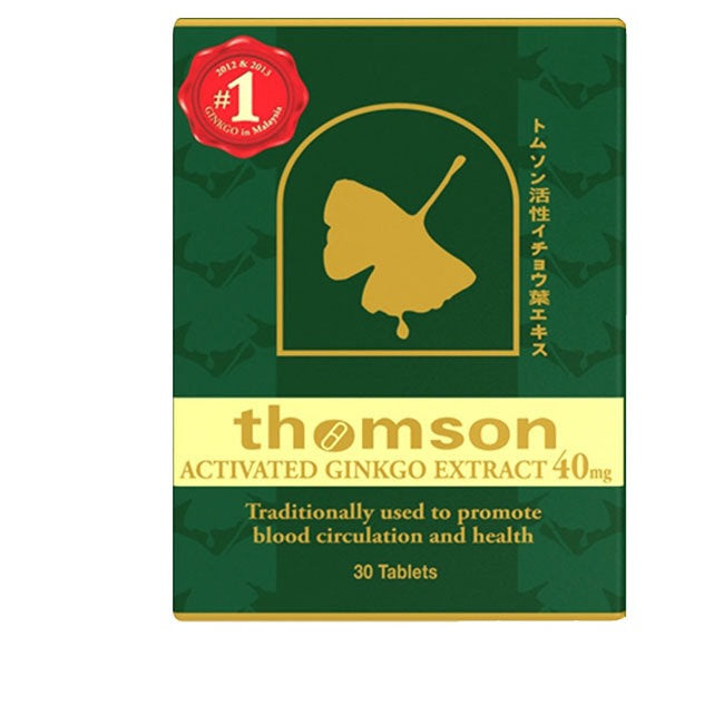 THOMSON GINKGO 40MG 30S