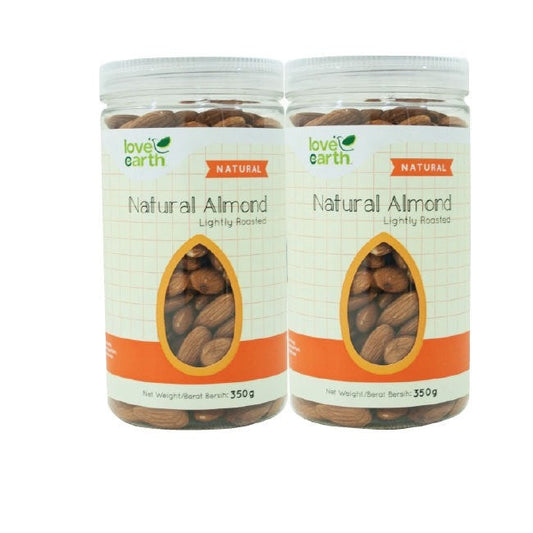 LOVE EARTH ALMOND 350G 2S
