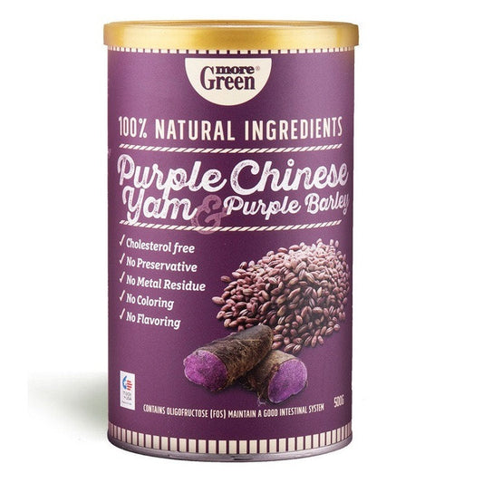 MORE GREEN PURPLE CHINESE YAM & PURPLE BARLEY 500G