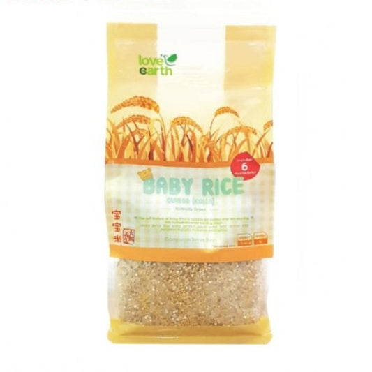 LOVE EARTH ORGANIC BABY RICE 900G