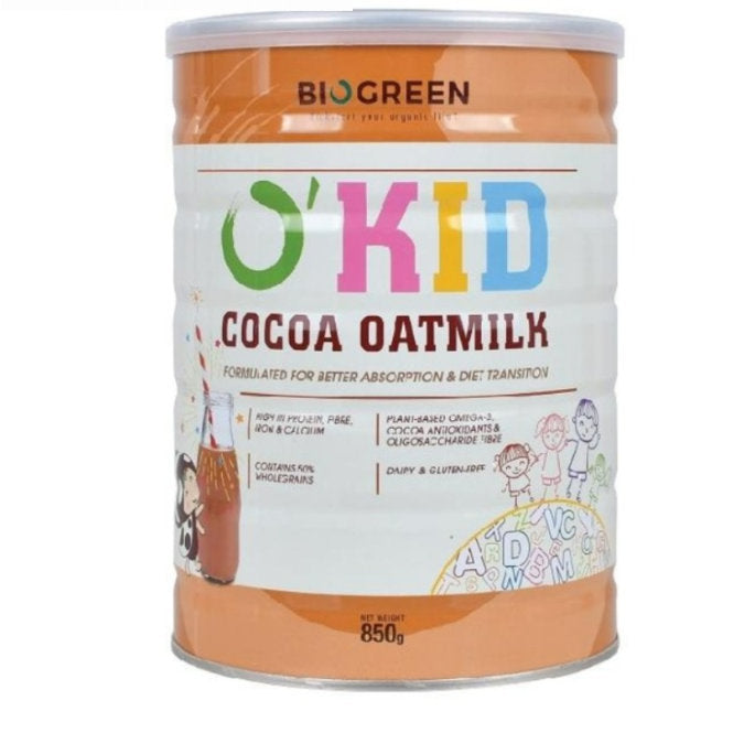 BIOGREEN OKID COCOA OATMILK 850G