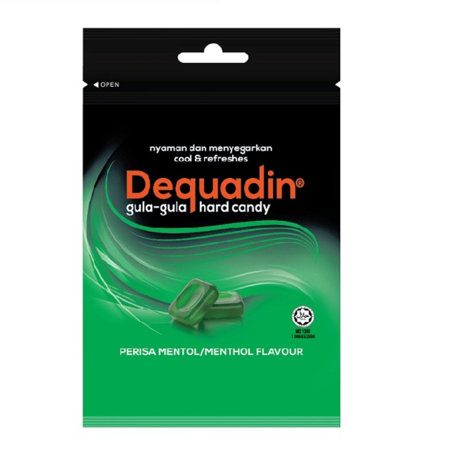 DEQUADIN HARD CANDY MENTHOL POUCH 10S