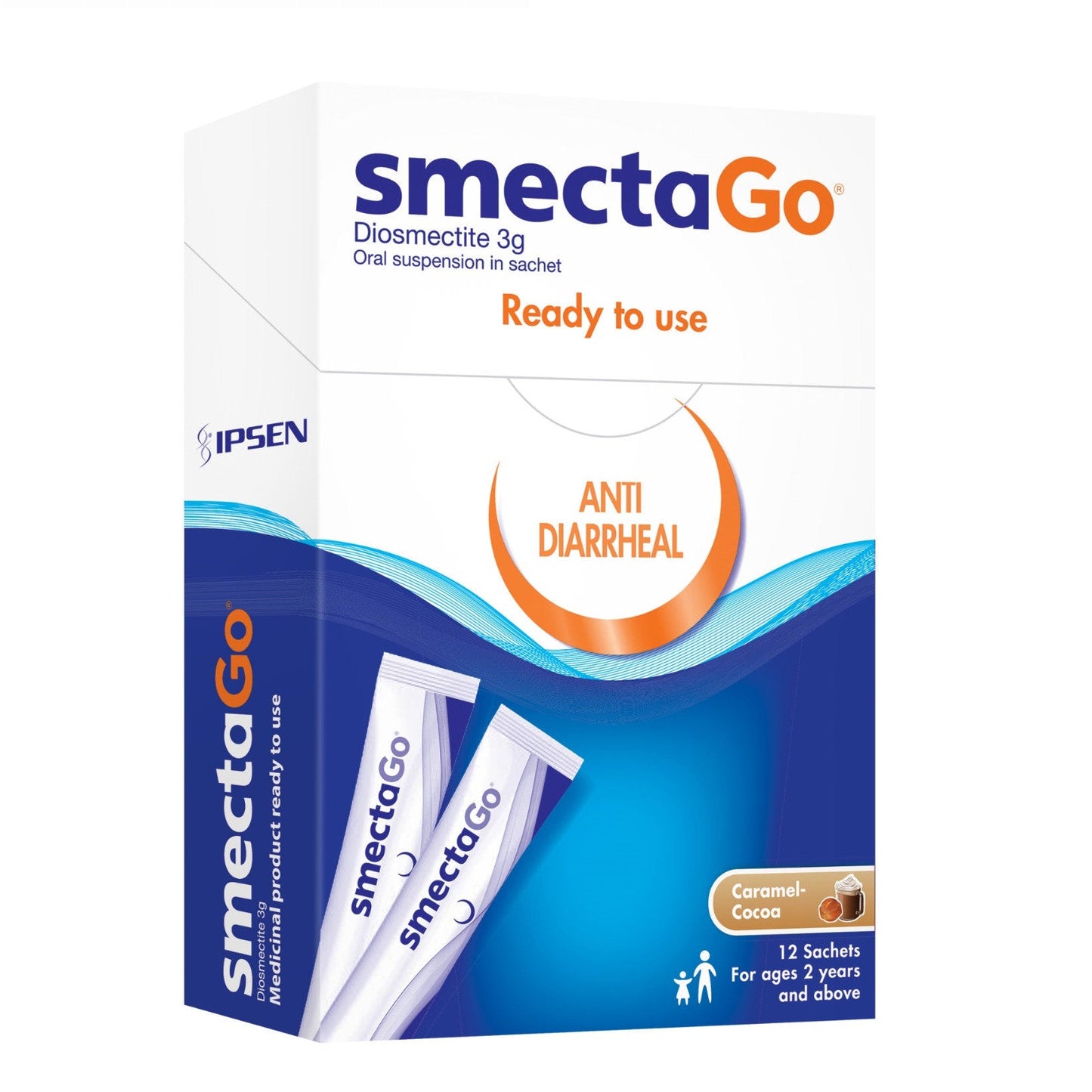 SMECTA GO SUSPENSION 3G SACHET 12S