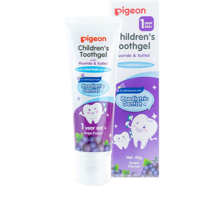 PIGEON CHILDREN TOOTHGEL GRAPE 45G (78207)