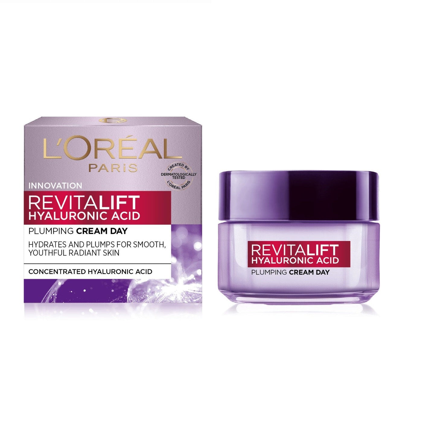 LOREAL REVITALIFT HYALURONIC ACID PLUMPING DAY CREAM 50ML