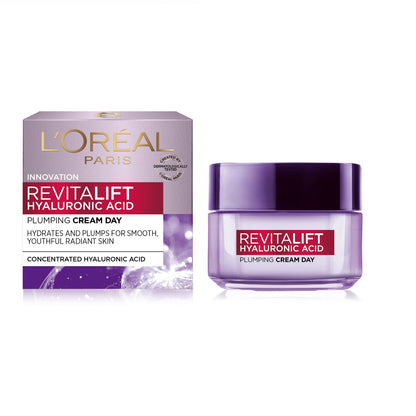 LOREAL REVITALIFT HYALURONIC ACID PLUMPING DAY CREAM 50ML