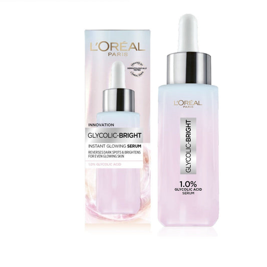 LOREAL GLYCOLIC-BRIGHT INSTANT GLOWING SERUM 30ML
