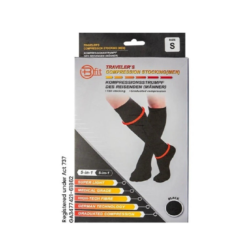 BFIT 5IN1 S162 TRAVEL COMPRESSION SOCK FOR MEN S