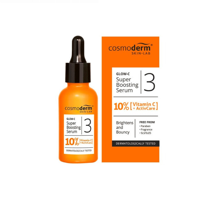 COSMODERM GLOW-C SUPER BOOSTING SERUM 5000MG 30ML