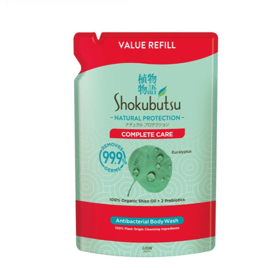 SHOKUBUTSU ANTIBACTERIAL BODY WASH COMPLETE CARE REFILL 800G