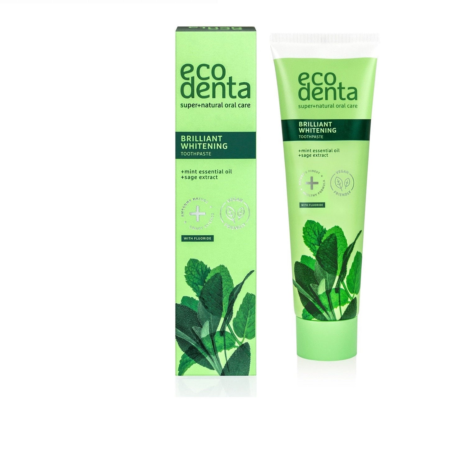 ECODENTA TOOTHPASTE BRILLIANT WHITENING100ML