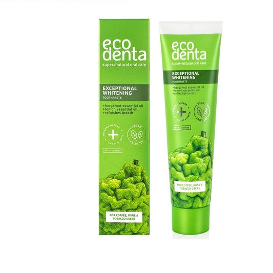 ECODENTA EXCEPTIONAL WHITENING TOOTHPASTE 100ML