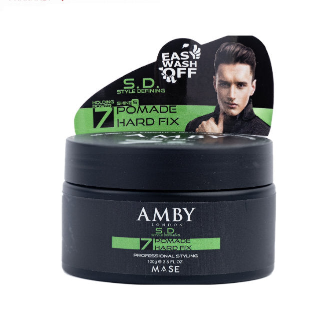 AMBY LONDON 7 POMADE HARD FIX 90G