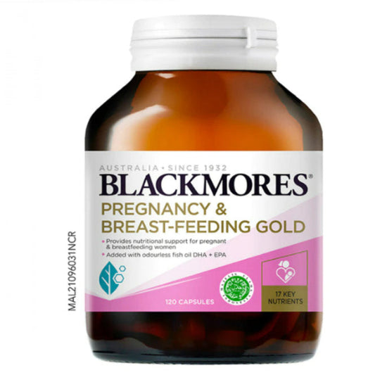 BLACKMORES PREGNANCY & BREAST-FEEDING GOLD 120S