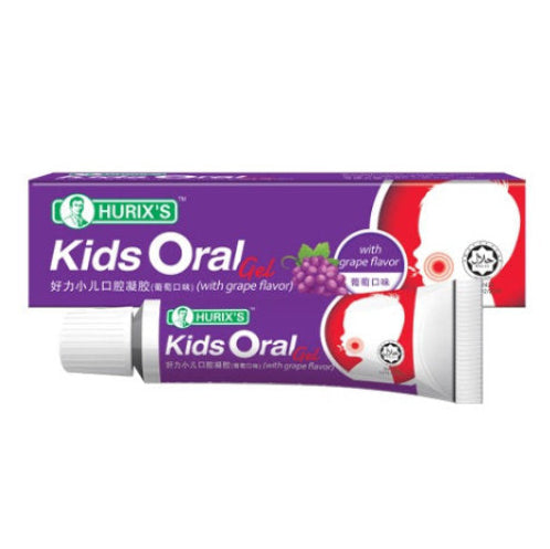 HURIXS KIDS ORAL GEL GRAPE FLAVOR 6G