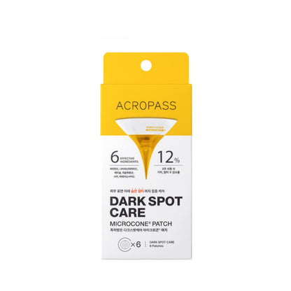 ACROPASS DARK SPOT CARE MICROCONE PATCH 6S