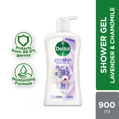 DETTOL SHOWER GEL LAVENDER & CHAMOMILE 800G