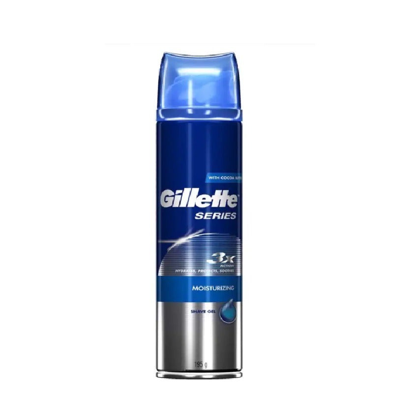 GILLETTE SERIES SHAVE GEL MOISTURIZING 195G