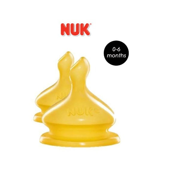 NUK PREMIUM CHOICE LATEX TEAT S1 S 2S/CARD (NU40701610)