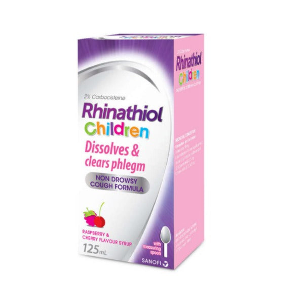 RHINATHIOL 100MG/5ML CHILDREN SYRUP 125ML