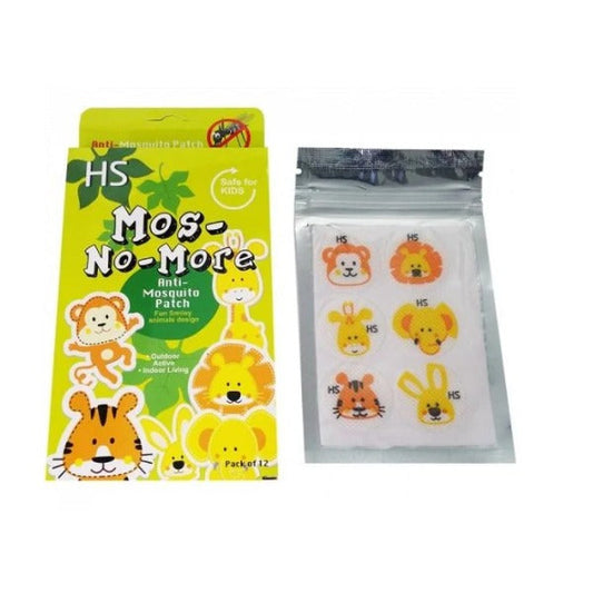 HS MOS-NO-MORE ANTI-MOSQUITO PATCH 12S
