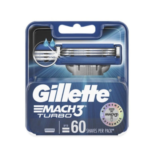 GILLETTE MACH 3 TURBO CARTRIDGES 4S