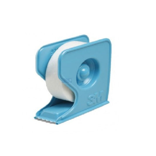3M MICROPORE TAPE WITH DISPENSER 1/2INX10YD 24S