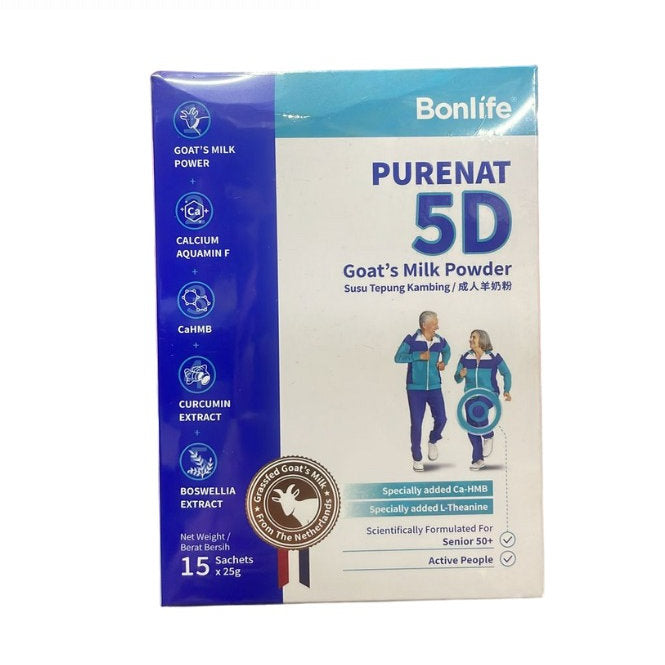 BONLIFE PURENAT SENIOR 5D GOAT MILK 15S