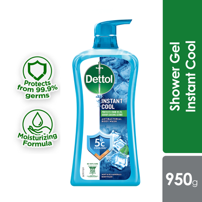 DETTOL SHOWER GEL COOL 900G