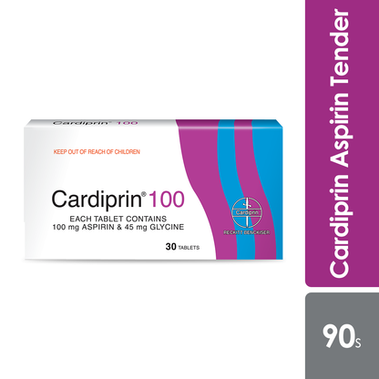 CARDIPRIN 100MG TAB 90S