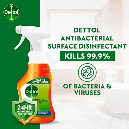 DETTOL ANTIBACTERIAL SURFACE DISINFECTAN TRIGGER SPRAY 500ML