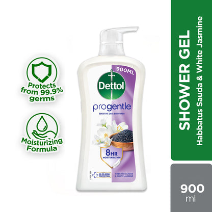 DETTOL SHOWER GEL GENTLE CARE 900G