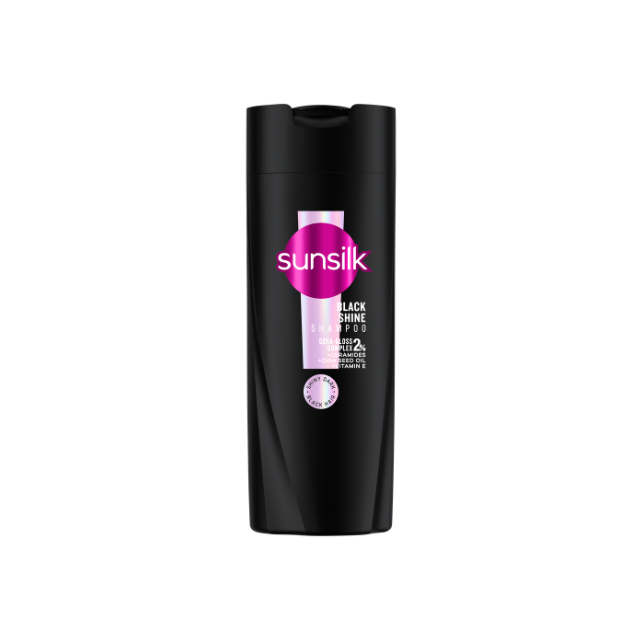 SUNSILK SHAMPOO DAZZLING BLACK SHINE 70ML