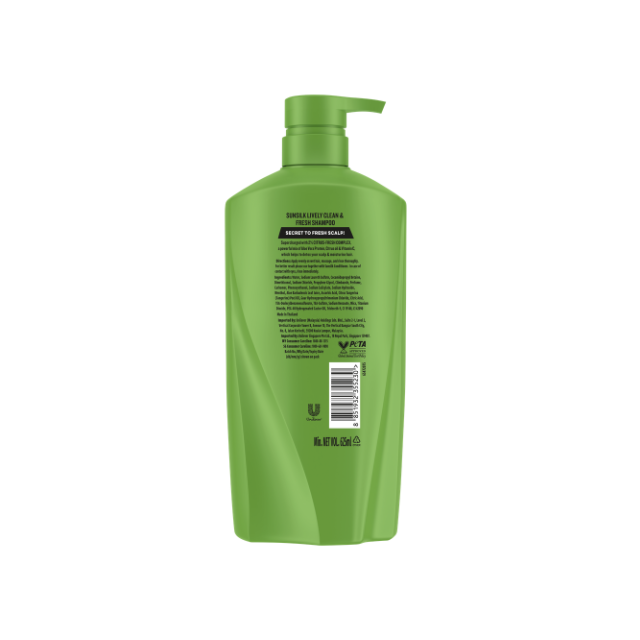SUNSILK SHAMPOO CLEAN & FRESH 625ML