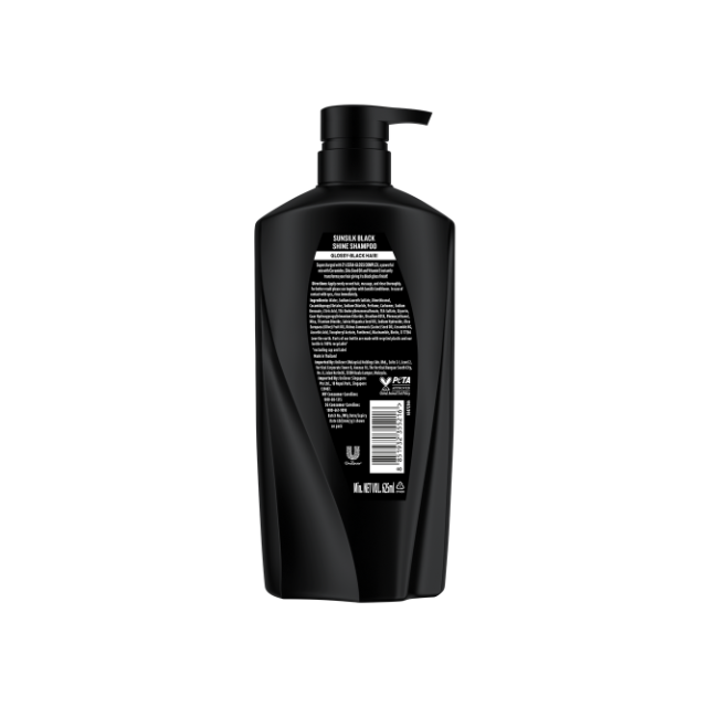 SUNSILK SHAMPOO STUNNING BLACK SHINE 625ML
