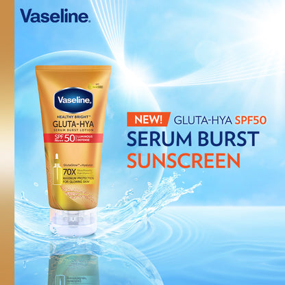 VASELINE GLUTA-HYA SERUM BURST LOTION SPF50 50ML