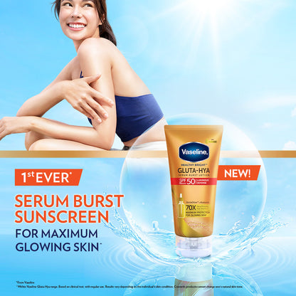 VASELINE GLUTA-HYA SERUM BURST LOTION SPF50 50ML