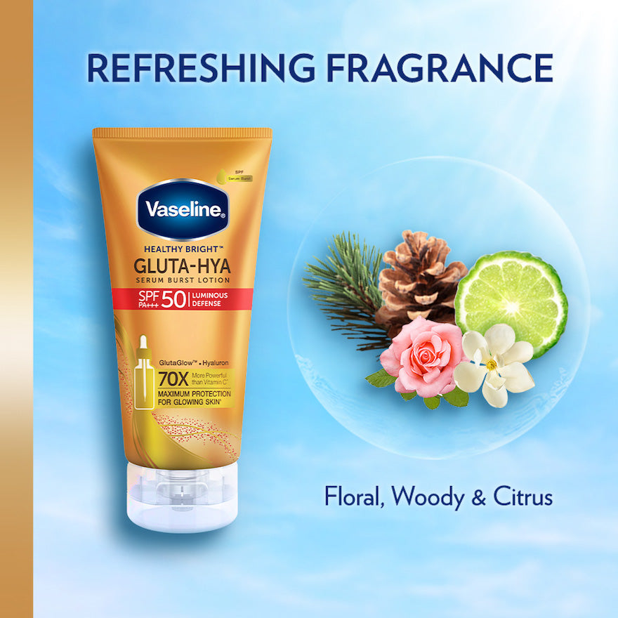 VASELINE GLUTA-HYA SERUM BURST LOTION SPF50 50ML