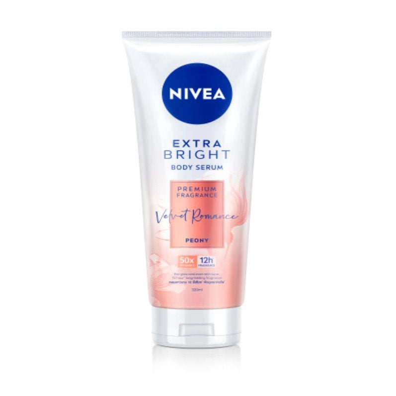 NIVEA EXTRA BRIGHT VELVET ROMANCE BODY SERUM 320ML