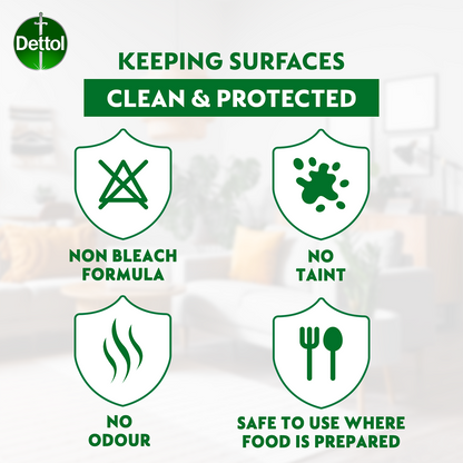 DETTOL ANTIBACTERIAL SURFACE DISINFECTAN TRIGGER SPRAY 500ML